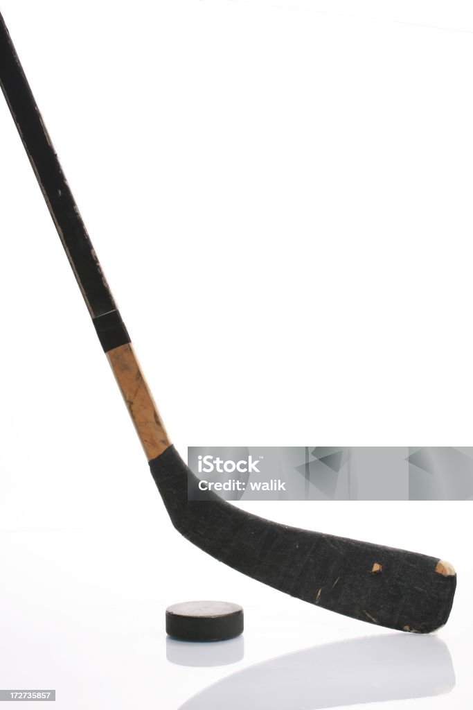 Hockey stick - Lizenzfrei Freisteller – Neutraler Hintergrund Stock-Foto