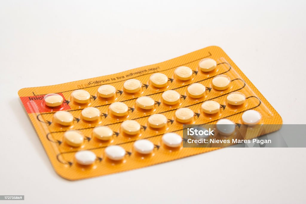 Naissances cachets - Photo de Pilule contraceptive libre de droits