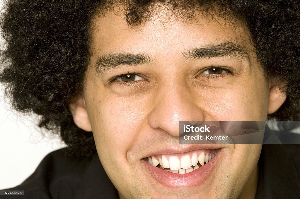 afro-Homem sorridente - Royalty-free 20-29 Anos Foto de stock