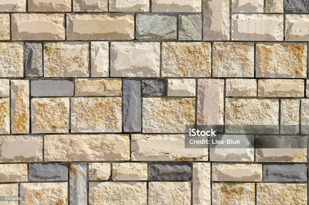 Azulejos de piedra de la pared Grunge textura patrón de fondo - Foto de stock de Abstracto libre de derechos