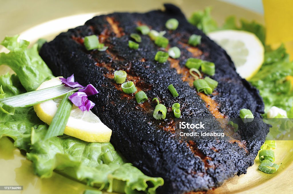 Salmón ahumado - Foto de stock de A la Parrilla libre de derechos