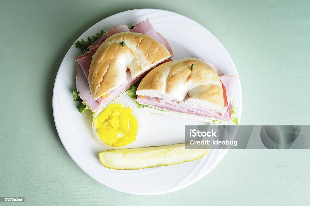 Bagel italienne Sandwich - Photo de Aliment libre de droits