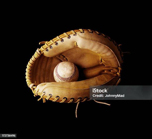 Luva De Basebol - Fotografias de stock e mais imagens de Recetor de beisebol - Recetor de beisebol, Apanhar - Atividade Física, Basebol