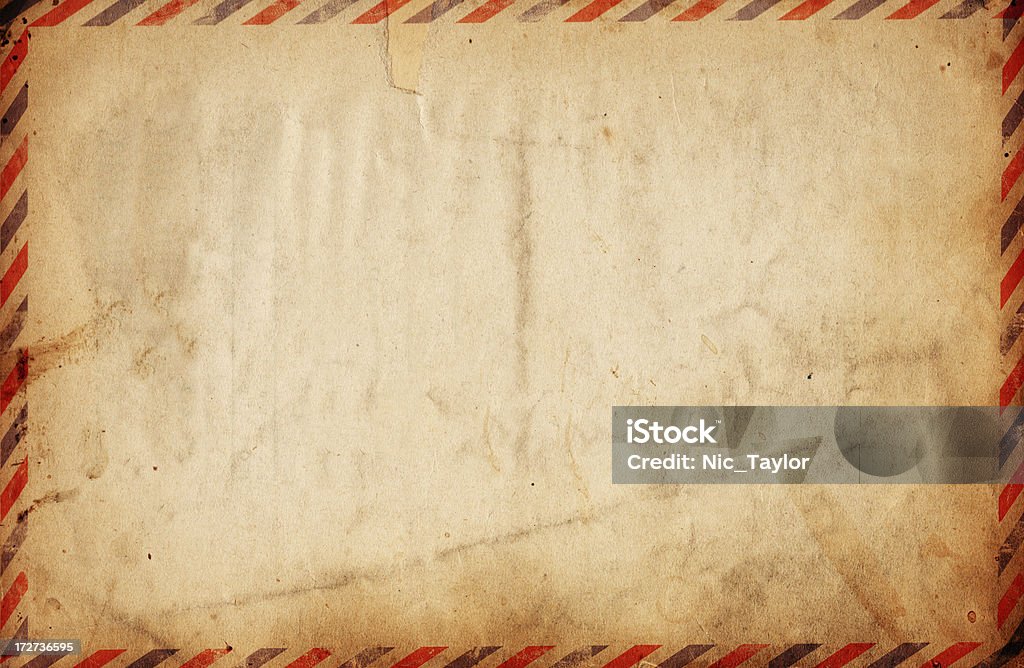 Vintage Airmail Papier XXXL - Lizenzfrei Luftpost Stock-Foto