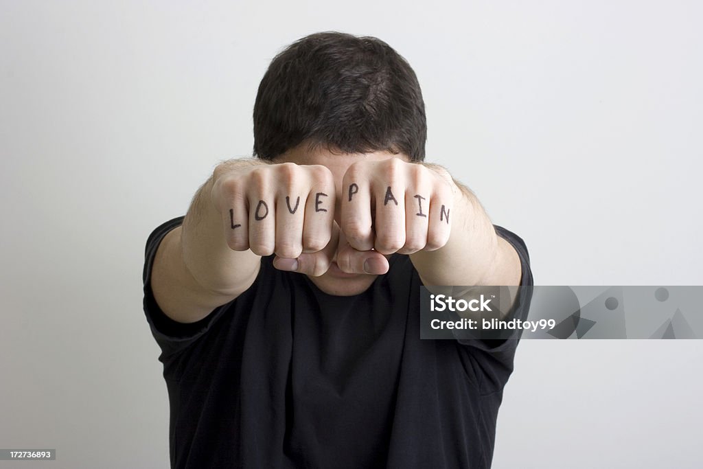 Amor y dolor Fists - Foto de stock de Adulto libre de derechos