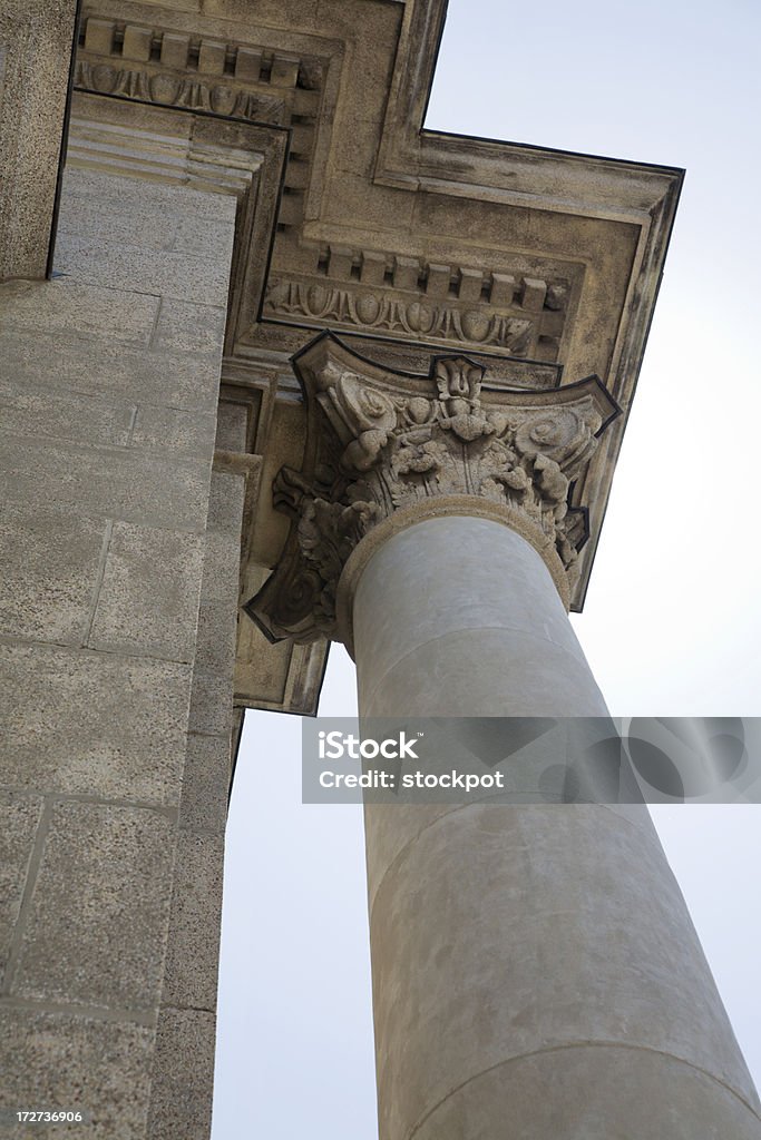 Korinthischen Säule - Lizenzfrei Architektonische Säule Stock-Foto