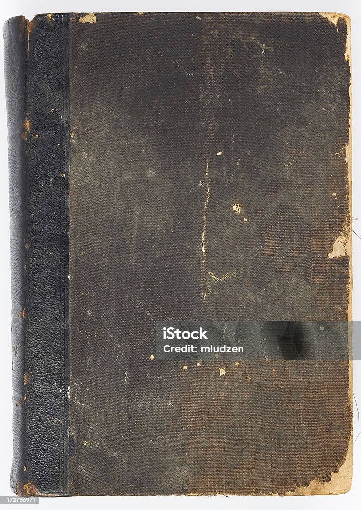 Velho Livro de Capa - Foto de stock de Acabado royalty-free