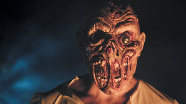 istock Scary halloween monster mask 1727371328