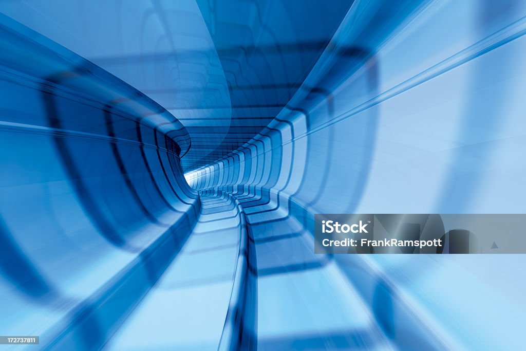 Subway Tunnel Horizontal 3D Rendering. Very high resolution available! Use it for Your own composings! Abstract Stock Photo