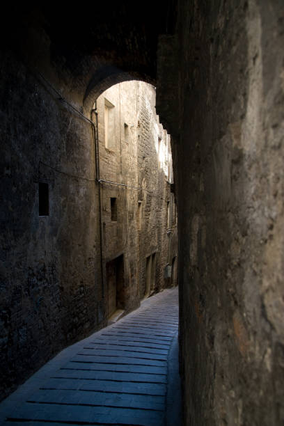 istock Ancient narrow street 172738093