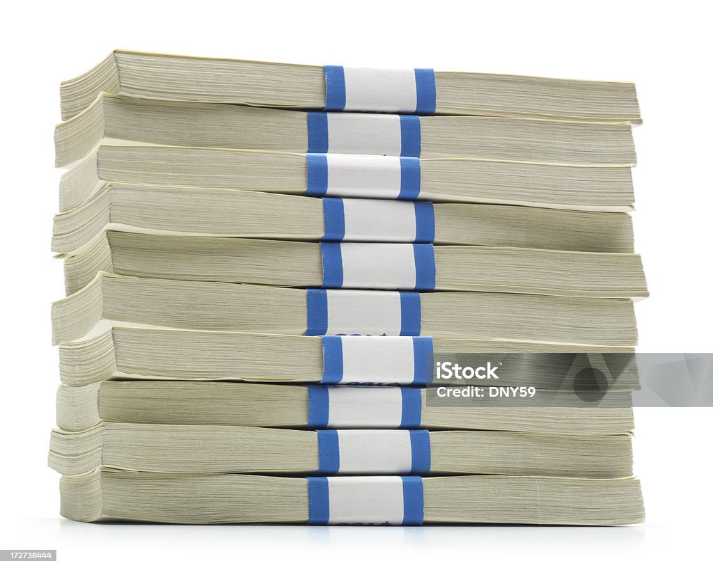 Montón de dinero - Foto de stock de Billete de dólar estadounidense libre de derechos