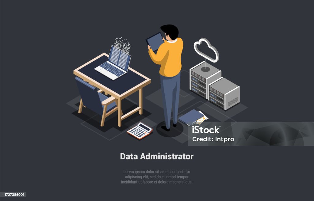 System Administrator Upkeeping Server Adjusting Network Sysadmin ...
