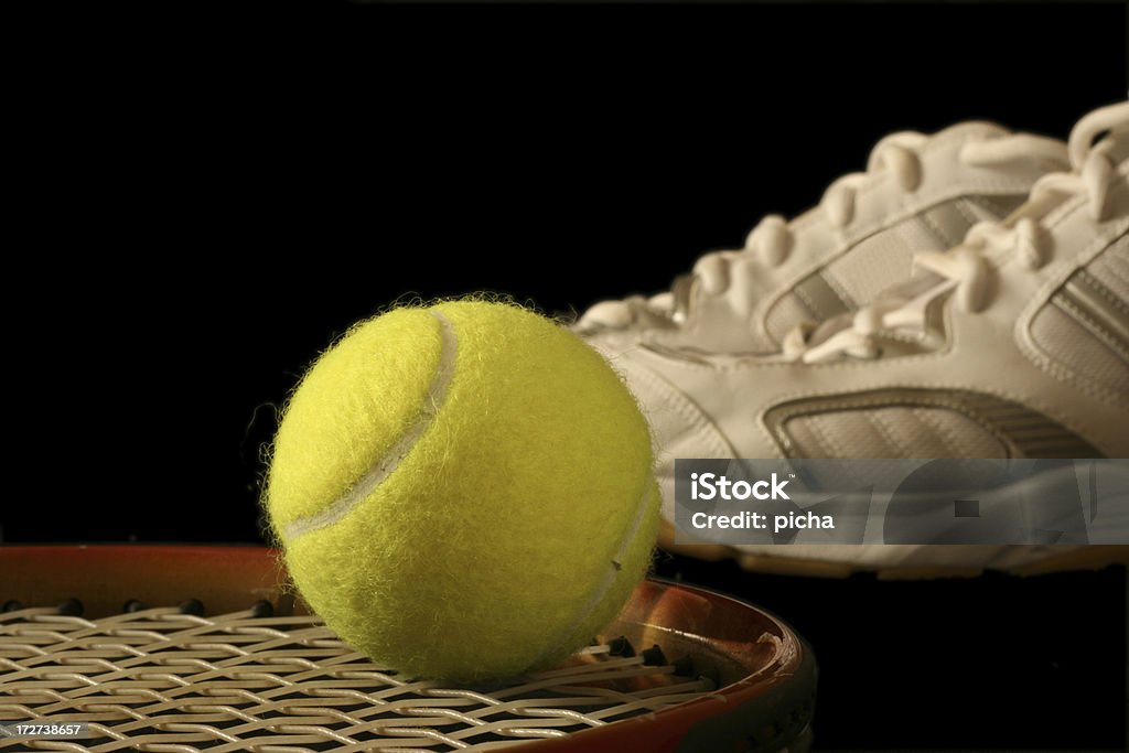 スポーツ用品のテニス - カットアウトのロイヤリティフリーストックフォト