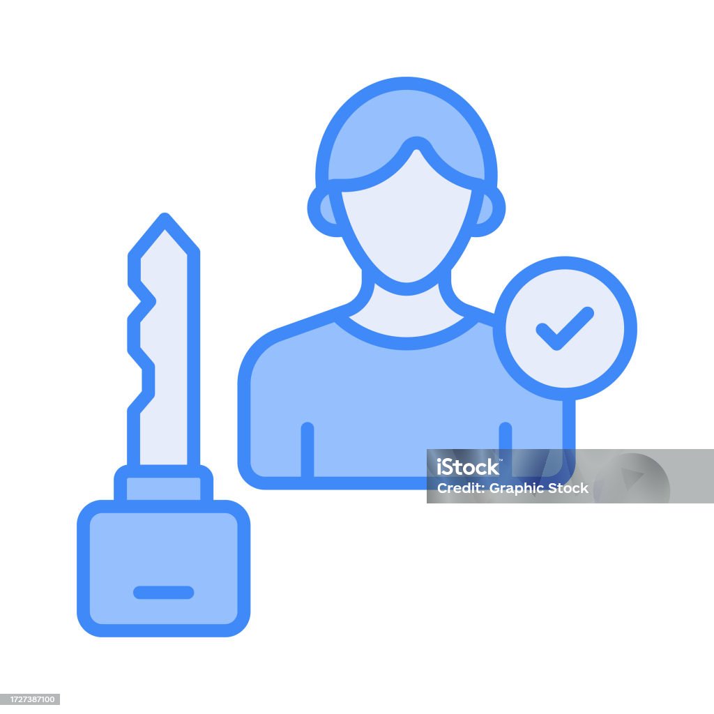 User Authentication Vector Design In Modern Style Ready For Premium Use ...