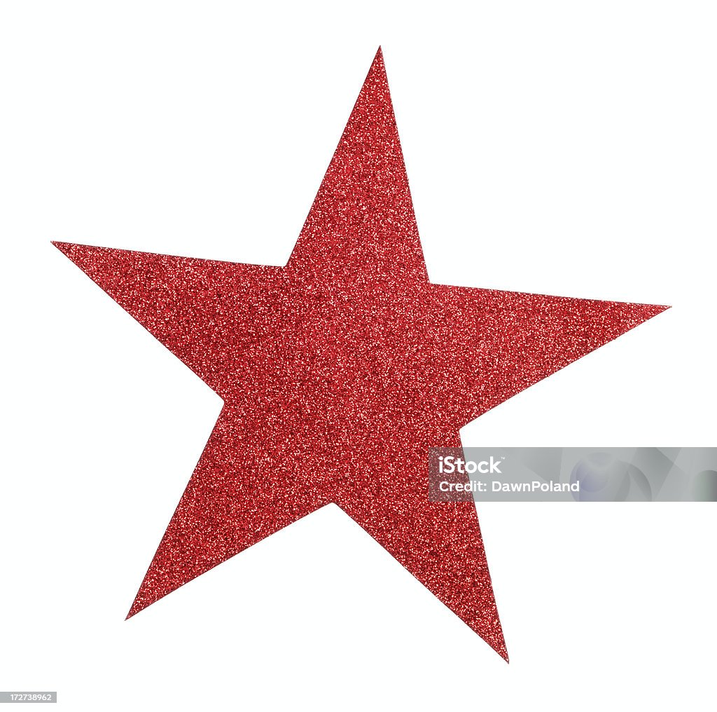 Brilho vermelho estrela - Foto de stock de 4 de Julho royalty-free