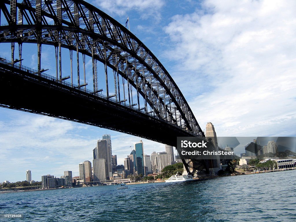 Ponte do Porto de Sydney - Foto de stock de Austrália royalty-free
