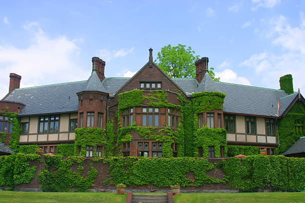 istock Old Money Mansion with Ivy Covering 172739348