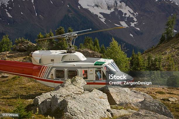 Mountain Top Landing Stock Photo - Download Image Now - Bugaboo Mountains, British Columbia, Equipment