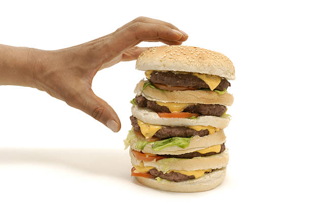 Hamburger snatcher - foto stock
