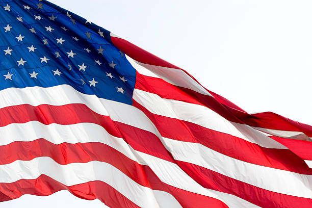 istock American Flag Billowing in Wind Close Up 172739601