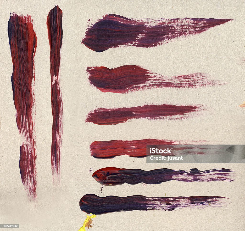 Brush strokes und painted Struktur - Lizenzfrei Abstrakt Stock-Foto