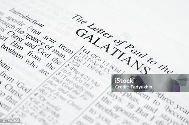 Galations Stock Photo - Download Image Now - Grace, New Testament, Bible