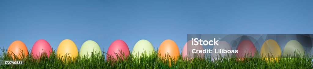 Huevos de Pascua - Foto de stock de Amarillo - Color libre de derechos