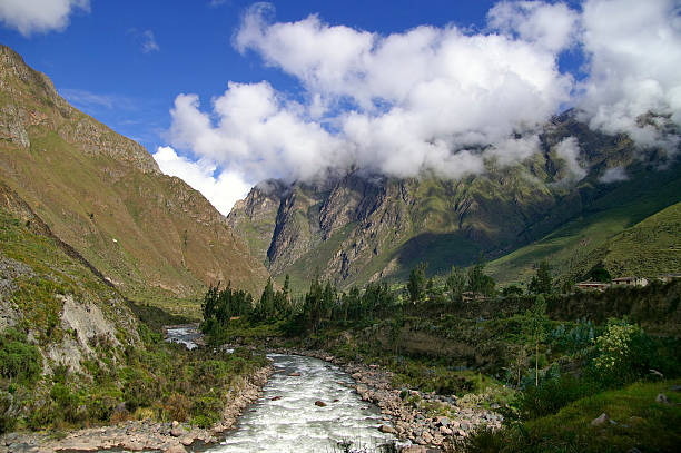 Rio Urubamba - foto de acervo