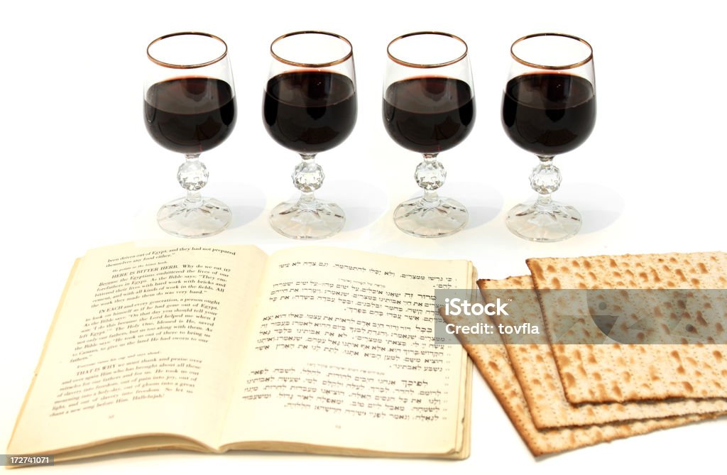 Páscoa judaica refeição - Foto de stock de Copo royalty-free