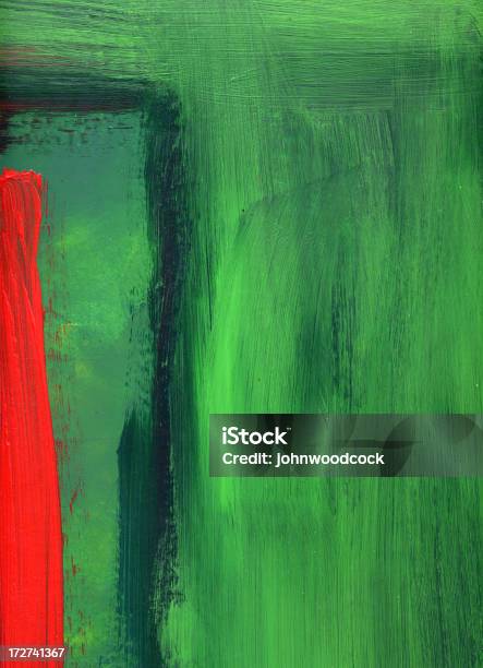 Verde E Vermelha - Arte vetorial de stock e mais imagens de Arte Moderna - Arte Moderna, Abstrato, Arte