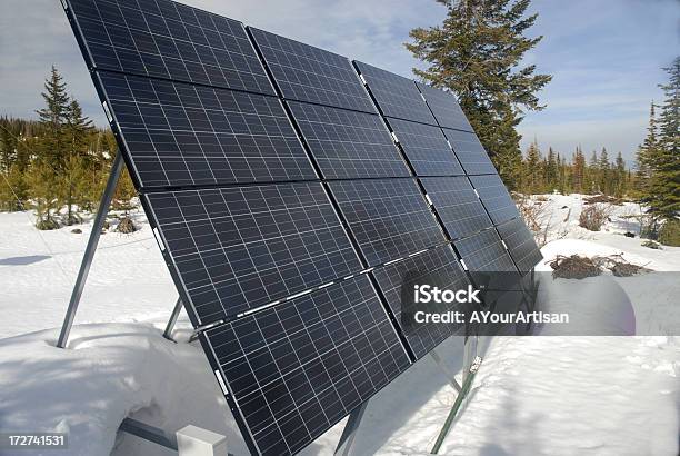 Solar Honeycomb Stock Photo - Download Image Now - Snow, Solar Panel, Agricultural Field