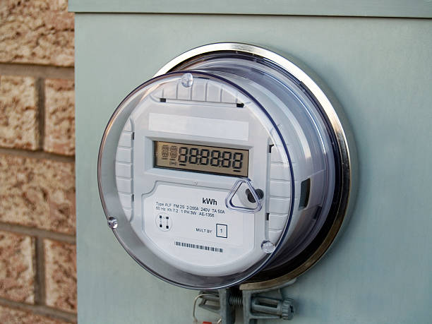 smart meter - intelligenter zähler stock-fotos und bilder