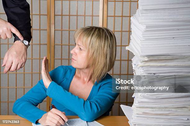 Office Tension Stock Photo - Download Image Now - 35-39 Years, 40-44 Years, Adult