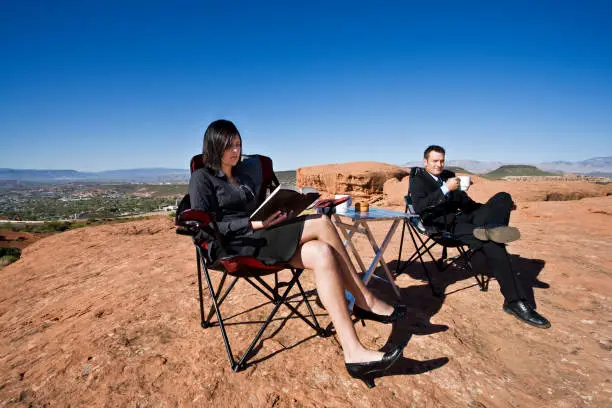 "A Beautiful view on to of the Red Rocks above St George, Utah. Part of the Utah RedRockaLypse 2."