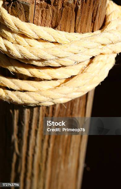 Twine Rope And Post Stock Photo - Download Image Now - Abstract, Art, Arts Culture and Entertainment