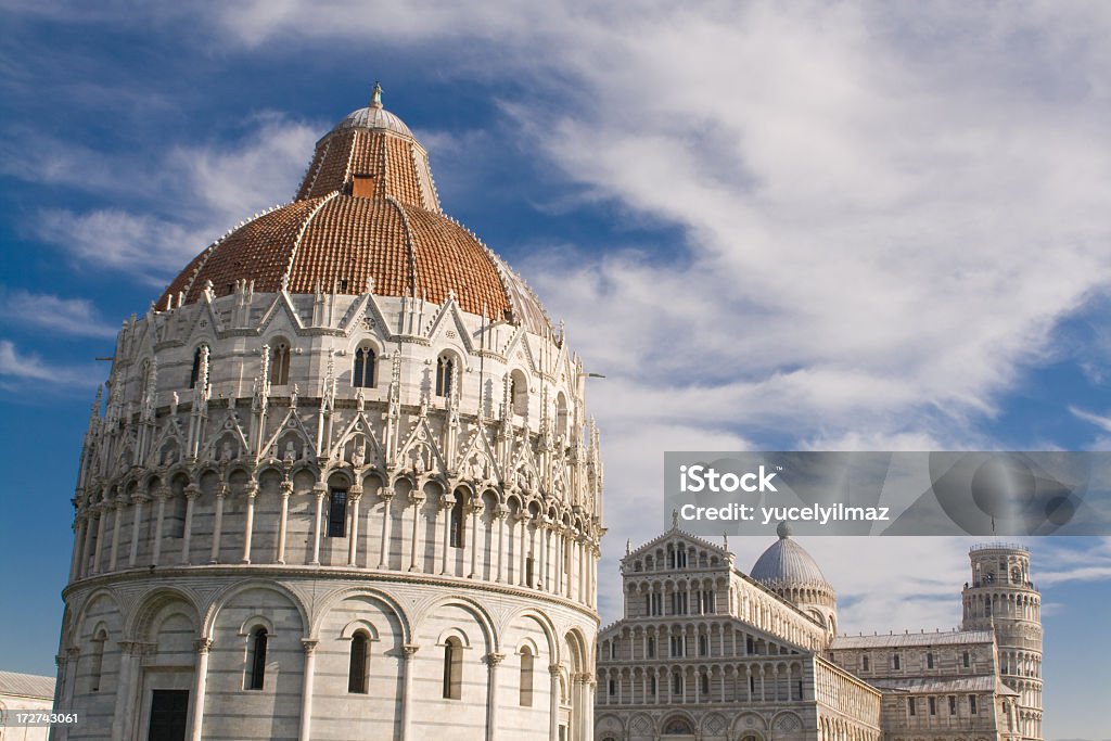 Piazza del Duomo, Pisa, Italia - Foto stock royalty-free di Ambientazione esterna