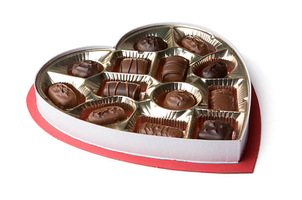 istock Heart Shaped Box of Chocolates 172743123