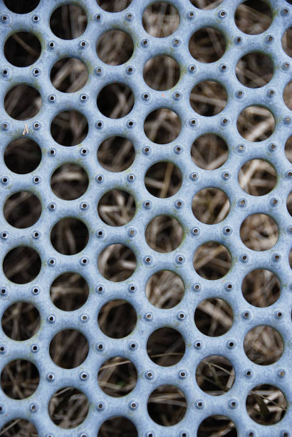 metal grate  background stock photo