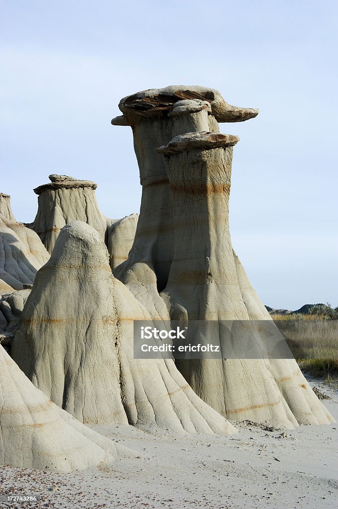 E Trilhas Estaduais Caprock - Foto de stock de Parque Nacional Theodore Roosevelt royalty-free