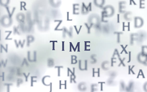 istock The word Time appearing between the letters 1727436065