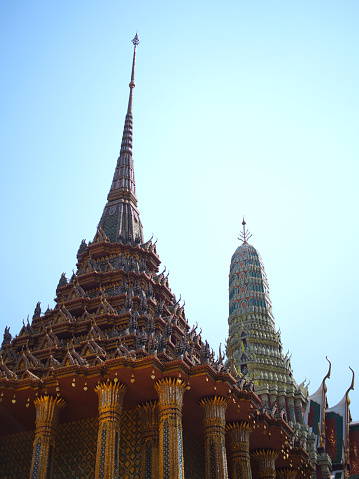top of Phra Mondop, Wat Phra Kaew, Bangkok