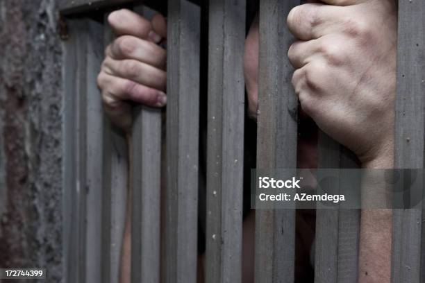 Prisoner Hands Stock Photo - Download Image Now - Anger, Armed Forces, Behind