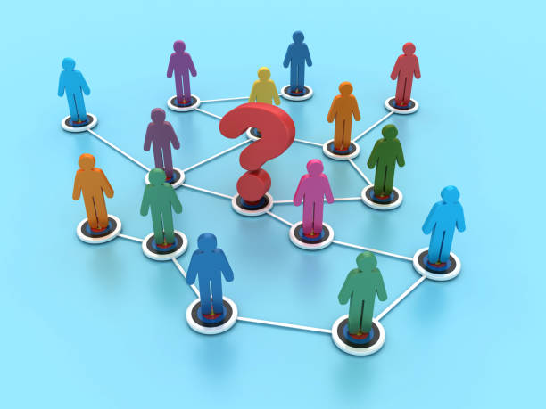 istock Pictogram People Teamwork with Question Mark 1727445321