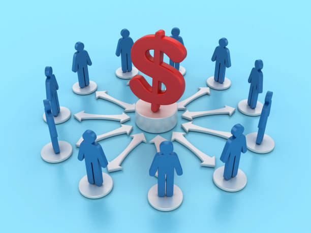istock Pictogram People Teamwork with Dollar Sign 1727446432