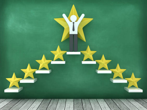 istock Pictogram Person with Stars 1727448086