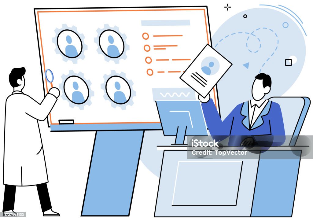 Job Select Select Candidates For Work Or Study Employer Selects Applicant Hr ...