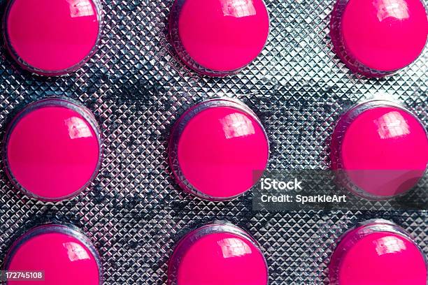 Pink Tablets Im Paket Stockfoto und mehr Bilder von Acetylsalicylsäure - Acetylsalicylsäure, Antibiotikum, Dosis