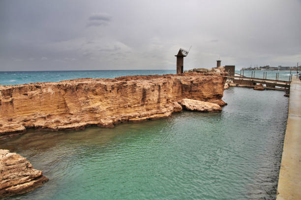 The wall in Batroun, Lebanon