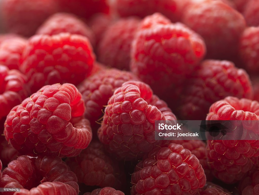 Rouge framboises Macro XXL - Photo de Framboise libre de droits