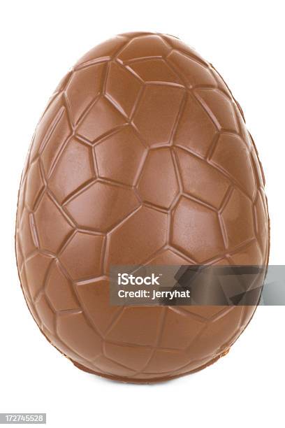 Chocolate Egg Standing Stock Photo - Download Image Now - Chocolate Easter Egg, Single Object, 2000-2009
